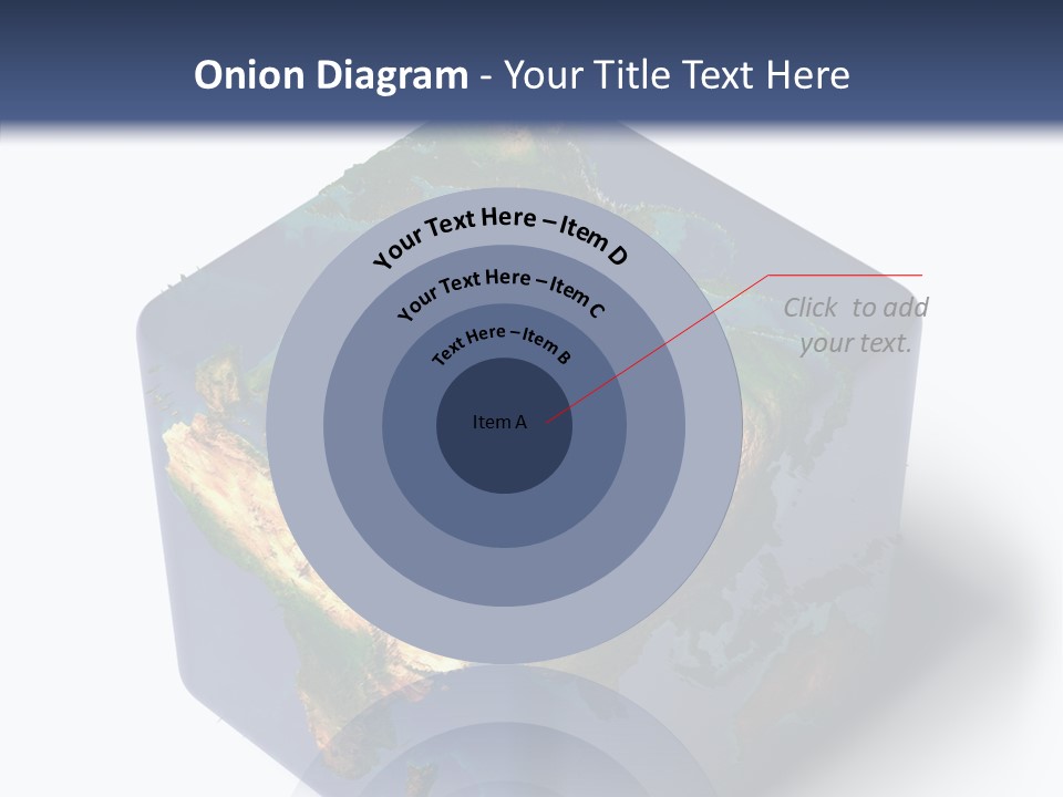 Elevation Bottom Map PowerPoint Template