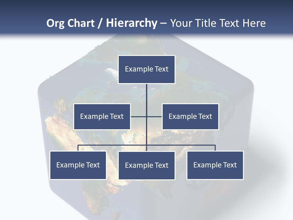 Elevation Bottom Map PowerPoint Template