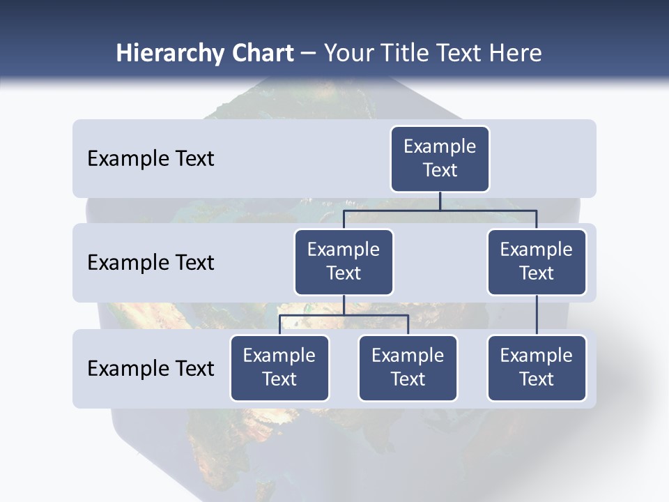 Elevation Bottom Map PowerPoint Template