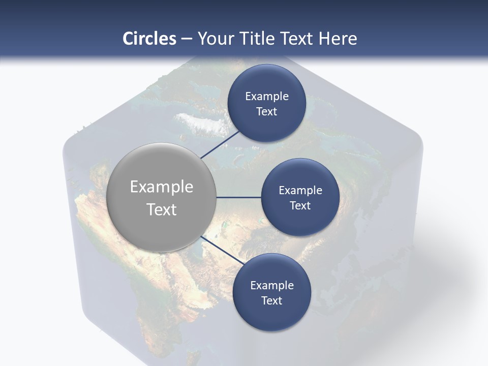 Elevation Bottom Map PowerPoint Template