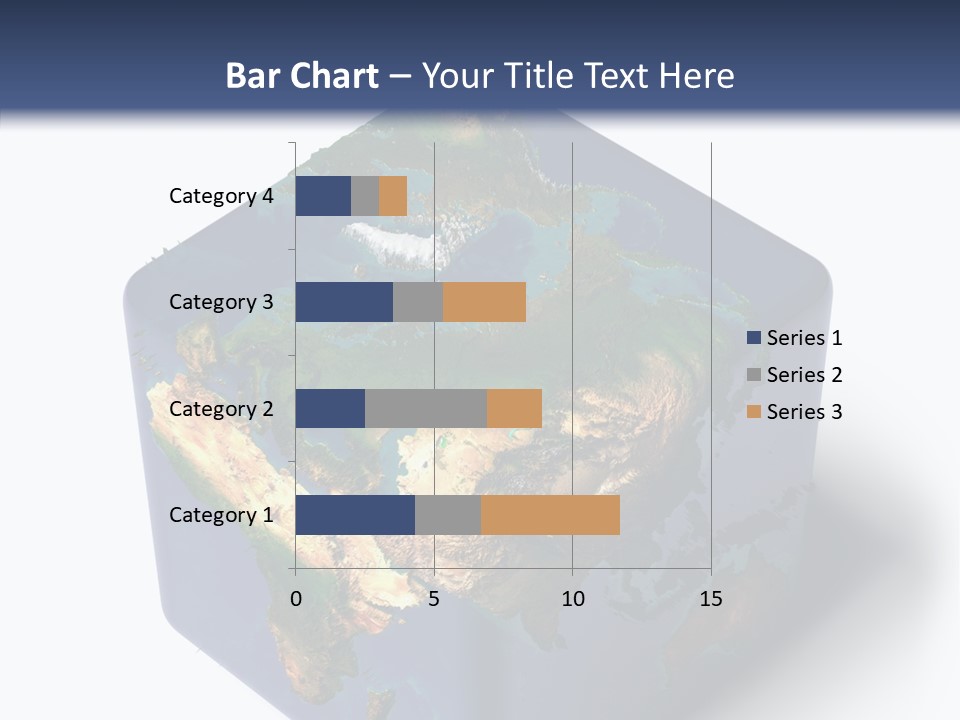 Elevation Bottom Map PowerPoint Template