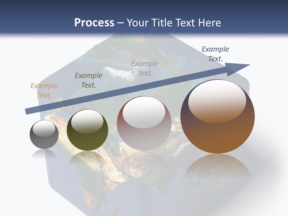 Elevation Bottom Map PowerPoint Template