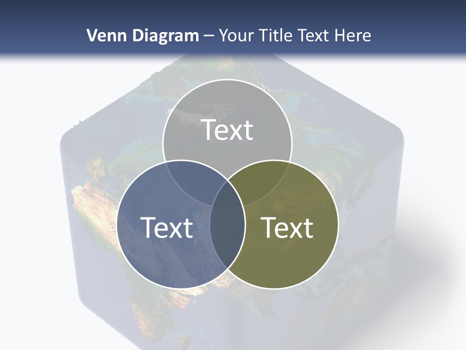 Elevation Bottom Map PowerPoint Template