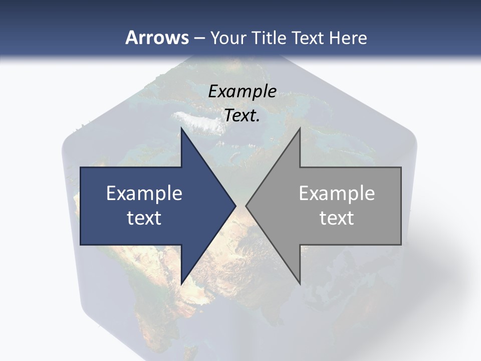Elevation Bottom Map PowerPoint Template