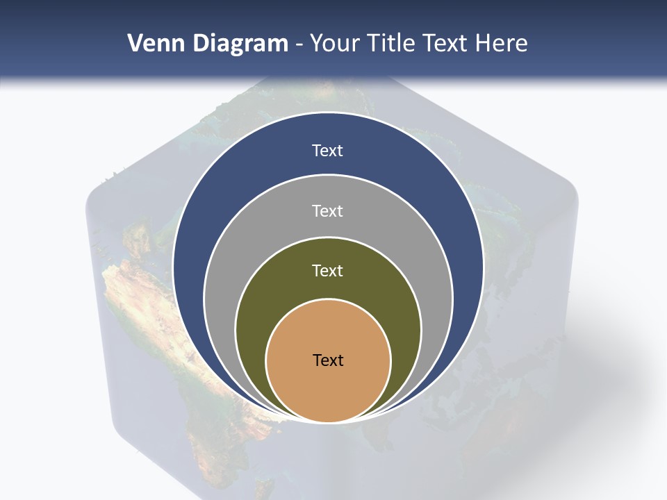 Elevation Bottom Map PowerPoint Template