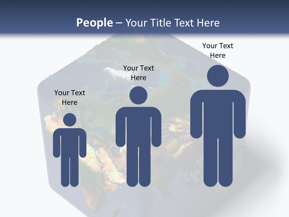 Elevation Bottom Map PowerPoint Template