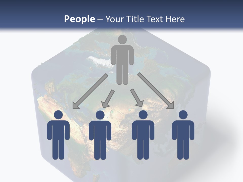 Elevation Bottom Map PowerPoint Template