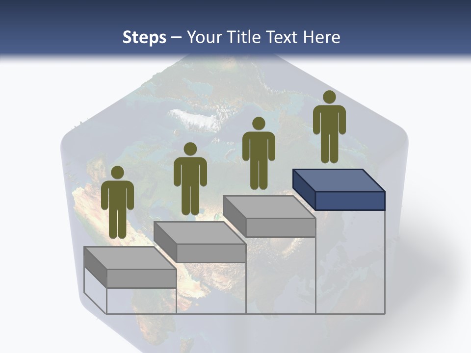 Elevation Bottom Map PowerPoint Template