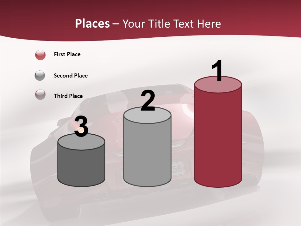Blur Drive Automobile PowerPoint Template