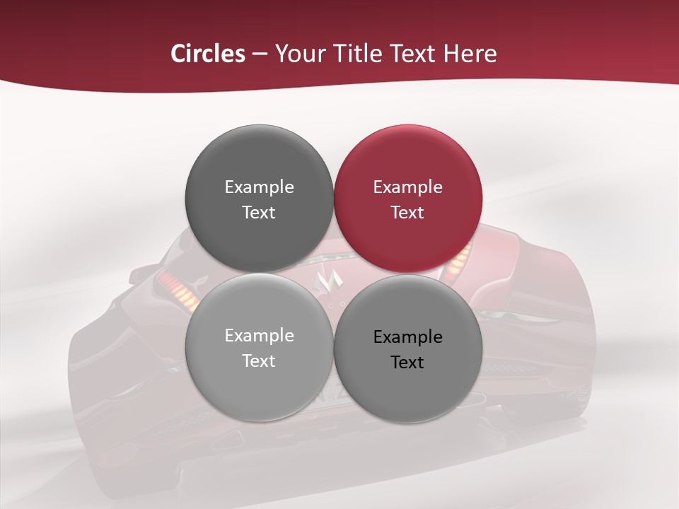 Blur Drive Automobile PowerPoint Template