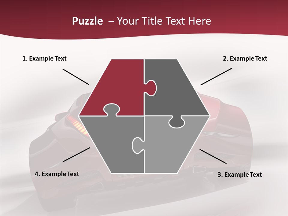 Blur Drive Automobile PowerPoint Template