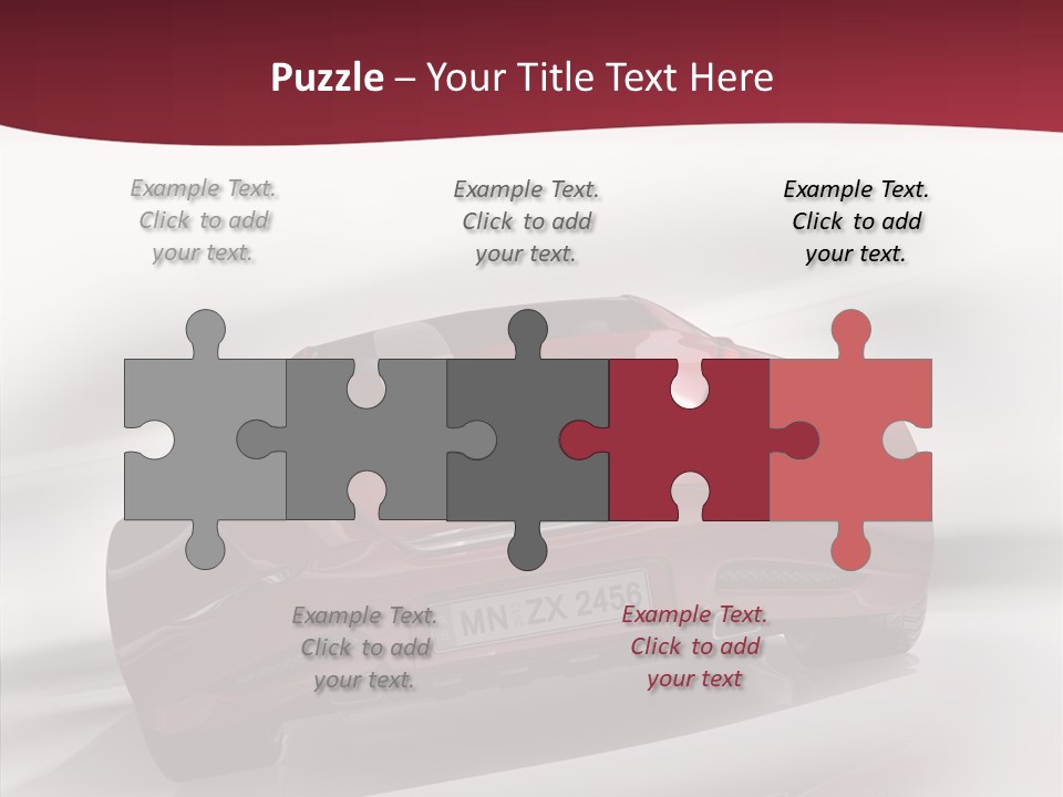 Blur Drive Automobile PowerPoint Template