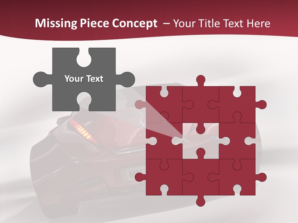 Blur Drive Automobile PowerPoint Template