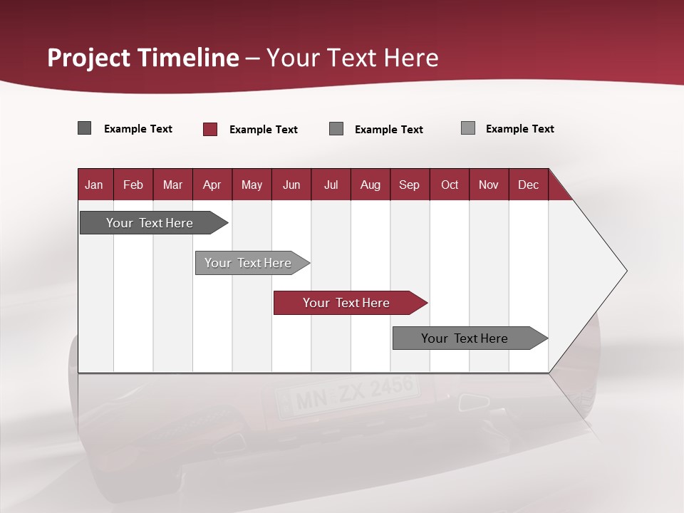 Blur Drive Automobile PowerPoint Template