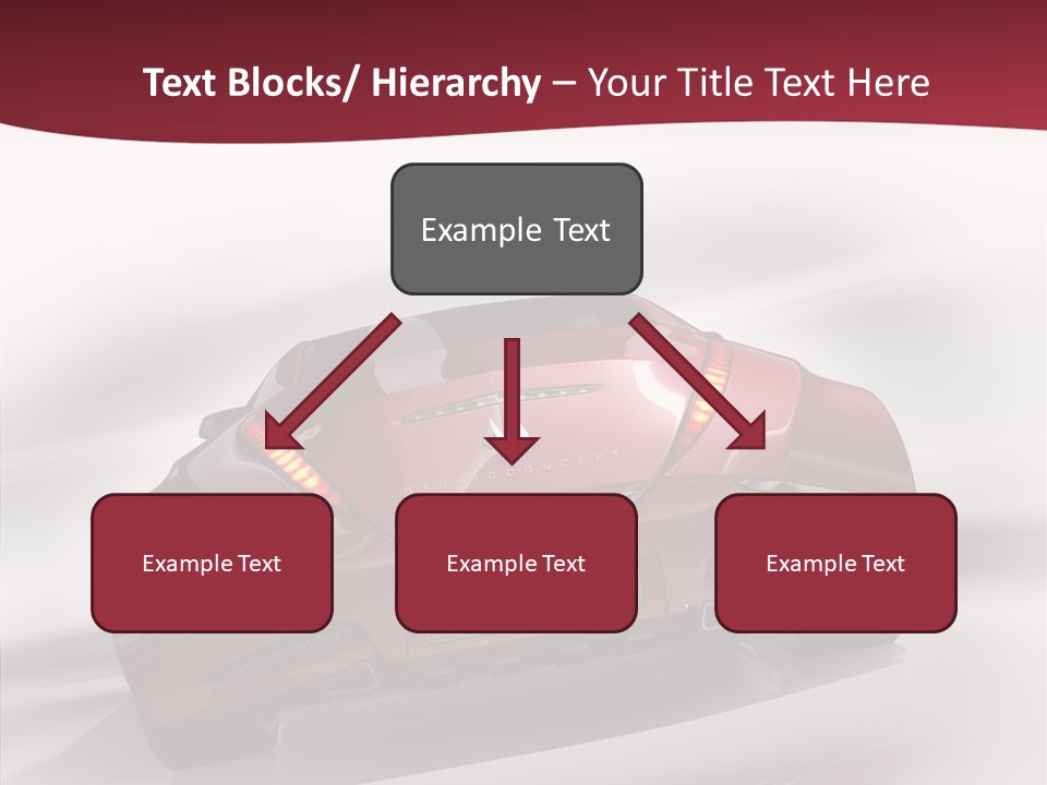 Blur Drive Automobile PowerPoint Template