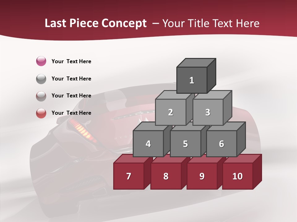 Blur Drive Automobile PowerPoint Template