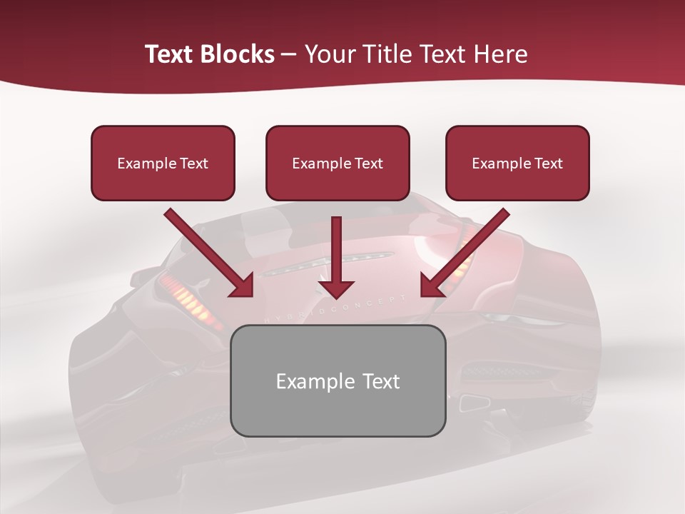 Blur Drive Automobile PowerPoint Template