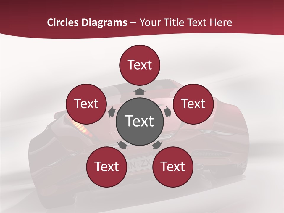 Blur Drive Automobile PowerPoint Template