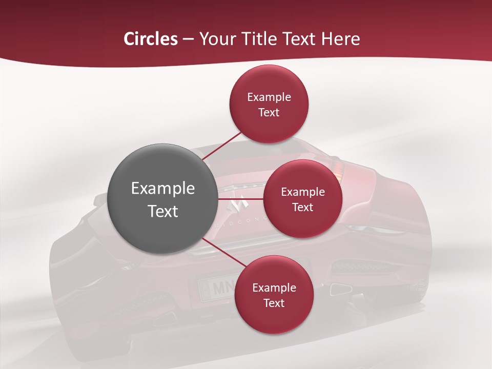 Blur Drive Automobile PowerPoint Template