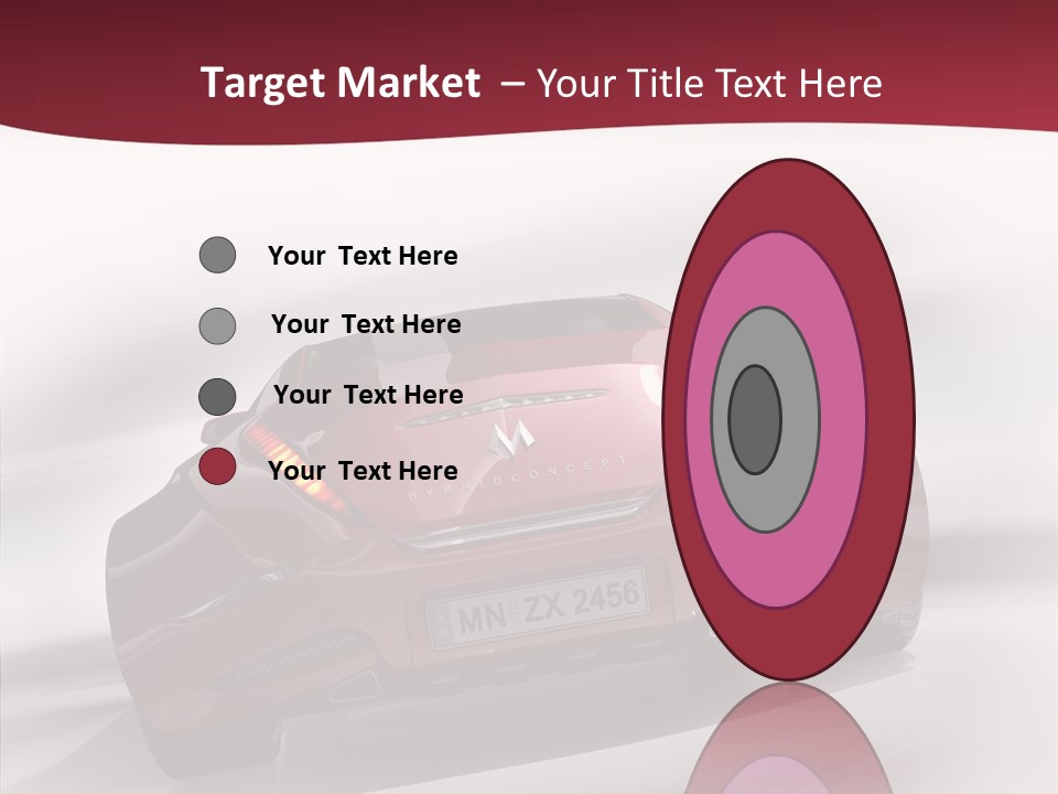 Blur Drive Automobile PowerPoint Template