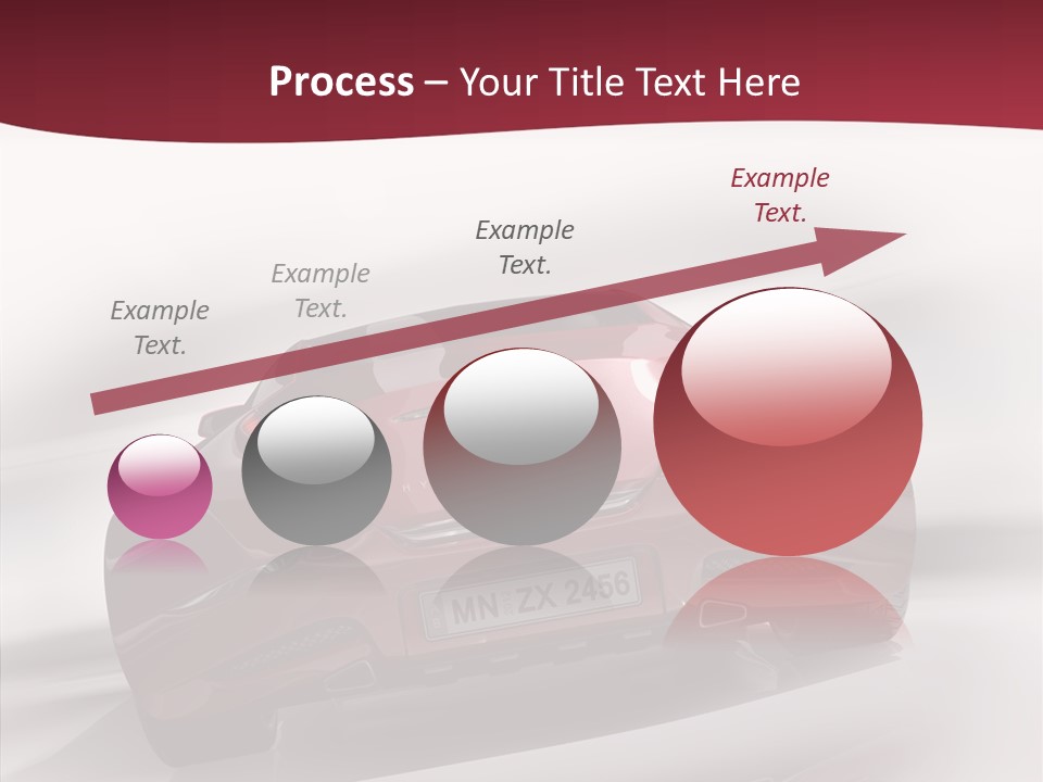 Blur Drive Automobile PowerPoint Template