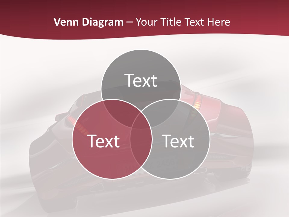 Blur Drive Automobile PowerPoint Template