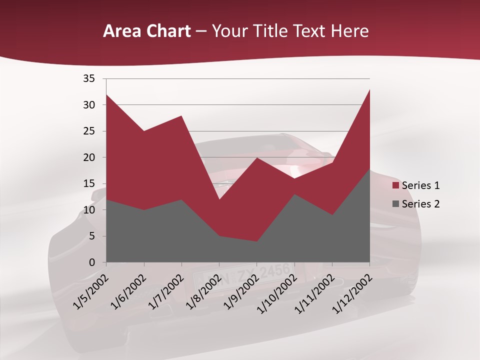 Blur Drive Automobile PowerPoint Template