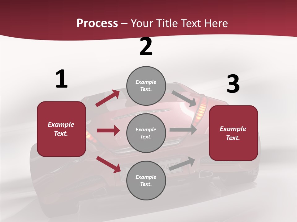Blur Drive Automobile PowerPoint Template
