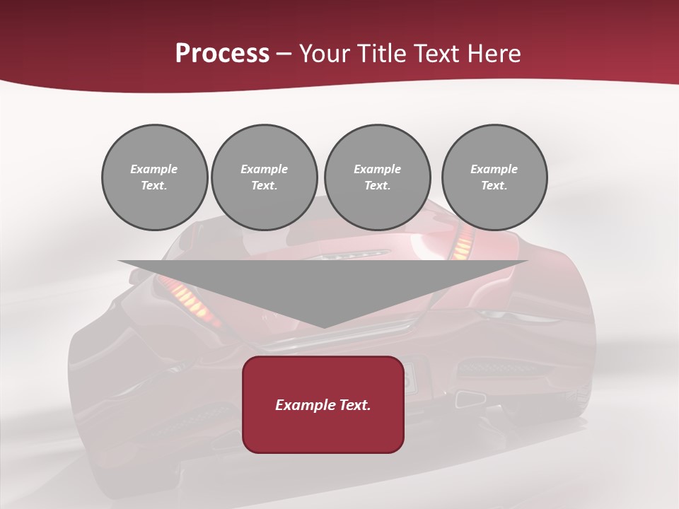 Blur Drive Automobile PowerPoint Template