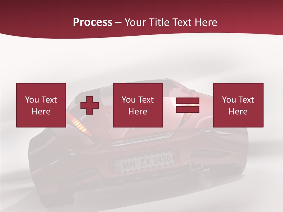 Blur Drive Automobile PowerPoint Template