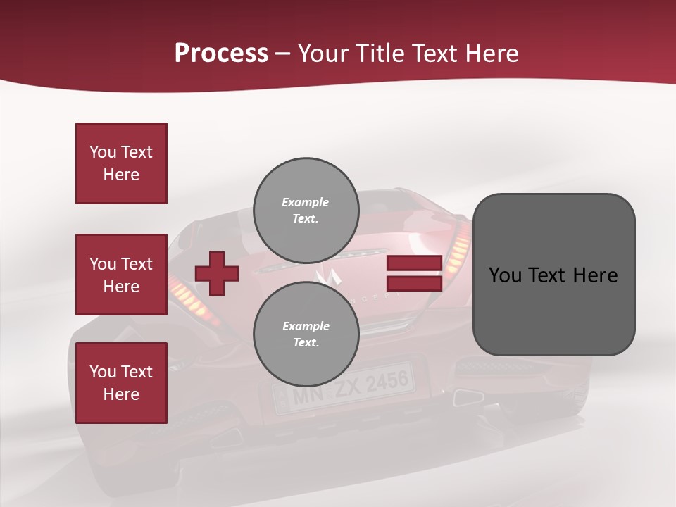 Blur Drive Automobile PowerPoint Template