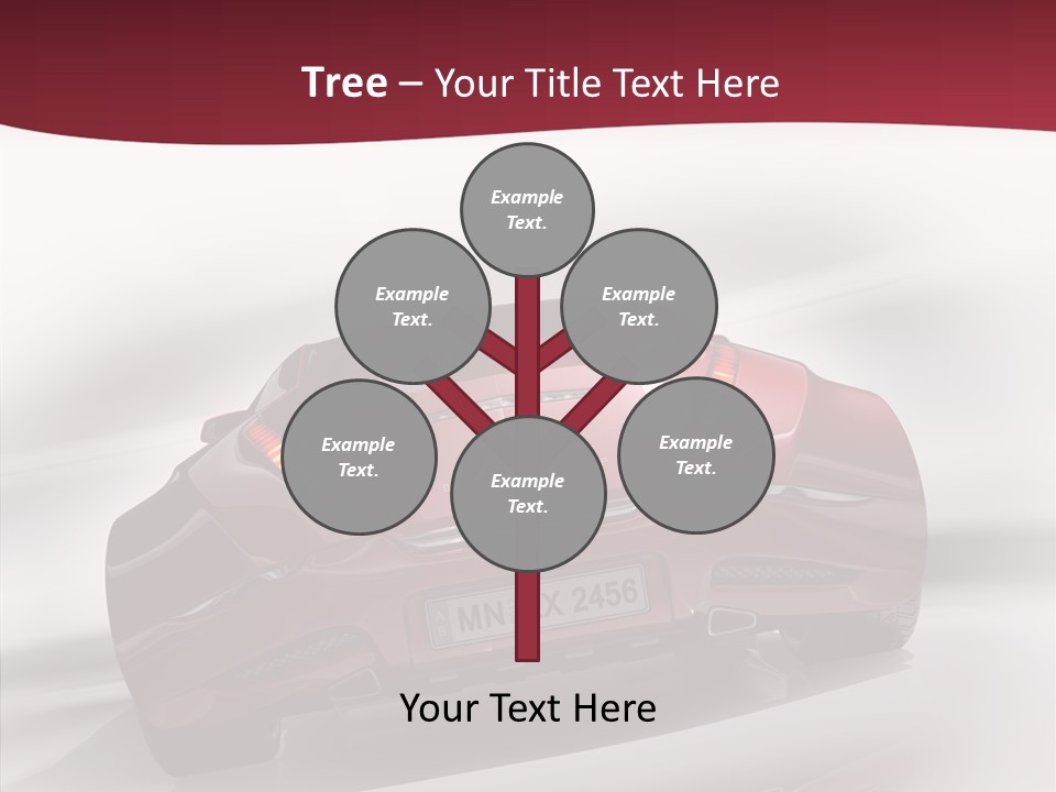 Blur Drive Automobile PowerPoint Template