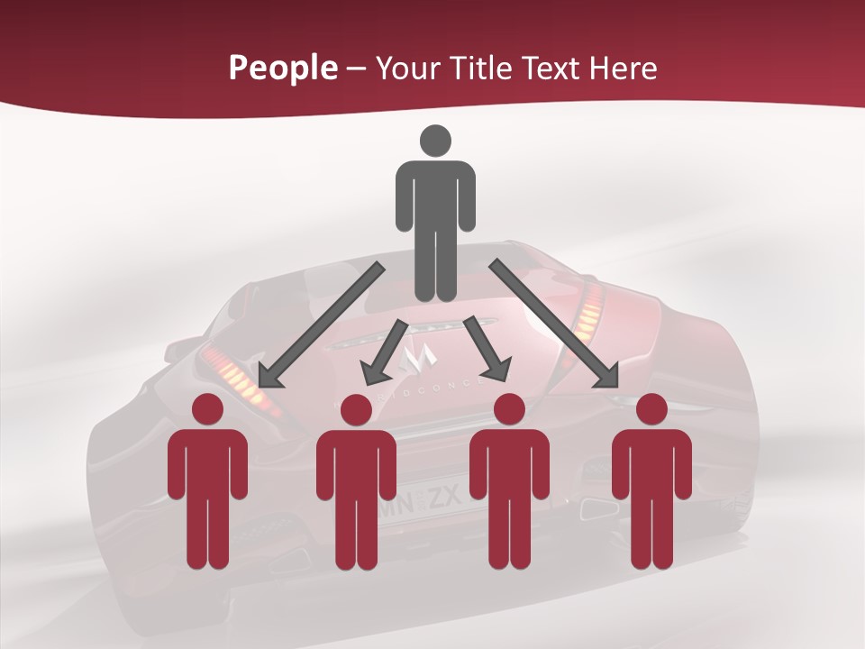Blur Drive Automobile PowerPoint Template
