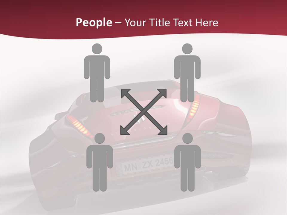 Blur Drive Automobile PowerPoint Template