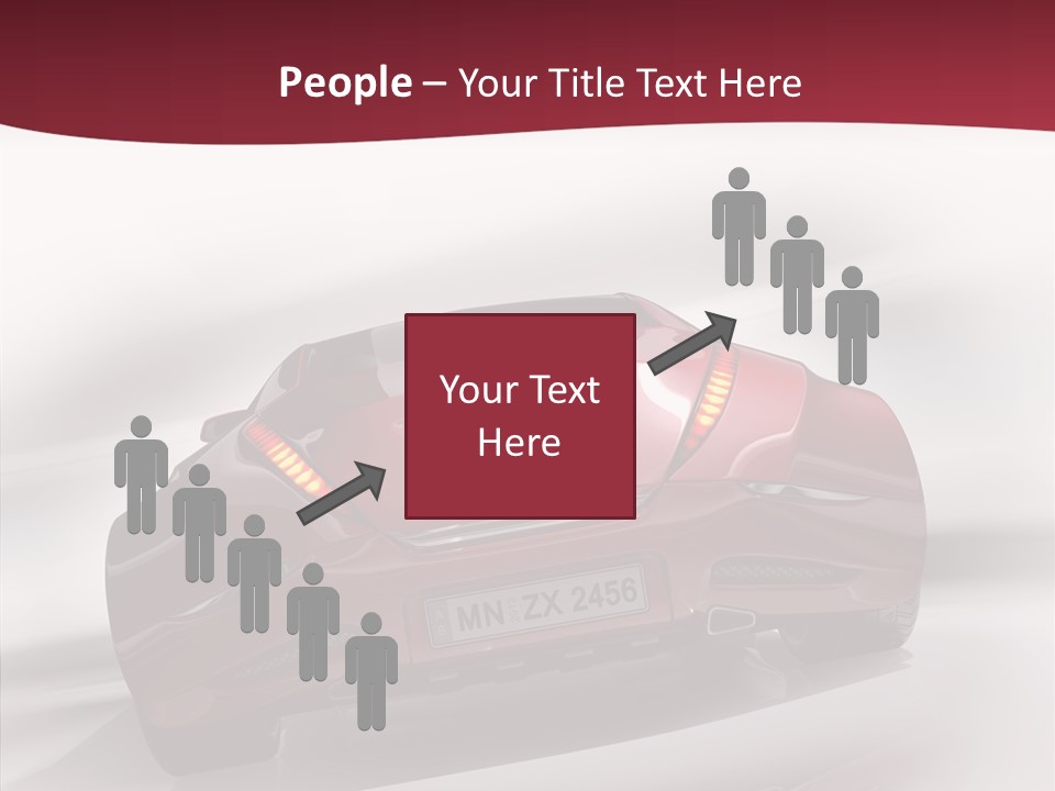 Blur Drive Automobile PowerPoint Template