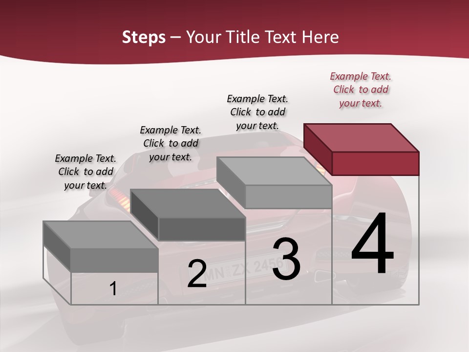 Blur Drive Automobile PowerPoint Template