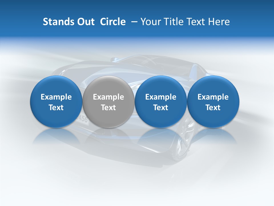 Image Tires Motion PowerPoint Template