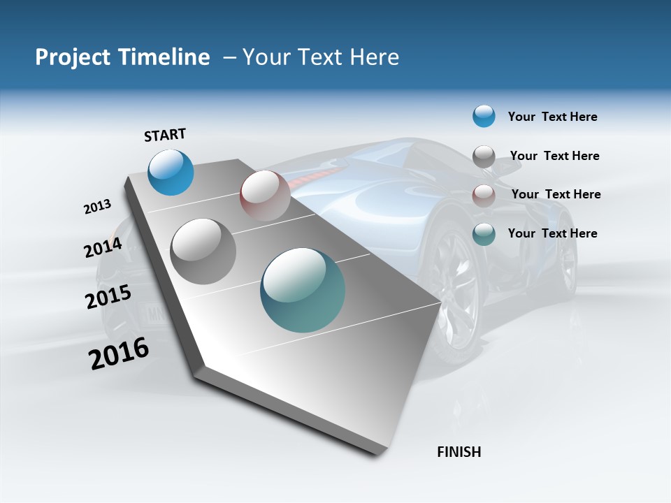 Image Vehicle Road PowerPoint Template