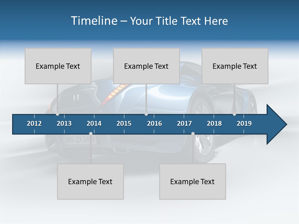 Image Vehicle Road PowerPoint Template