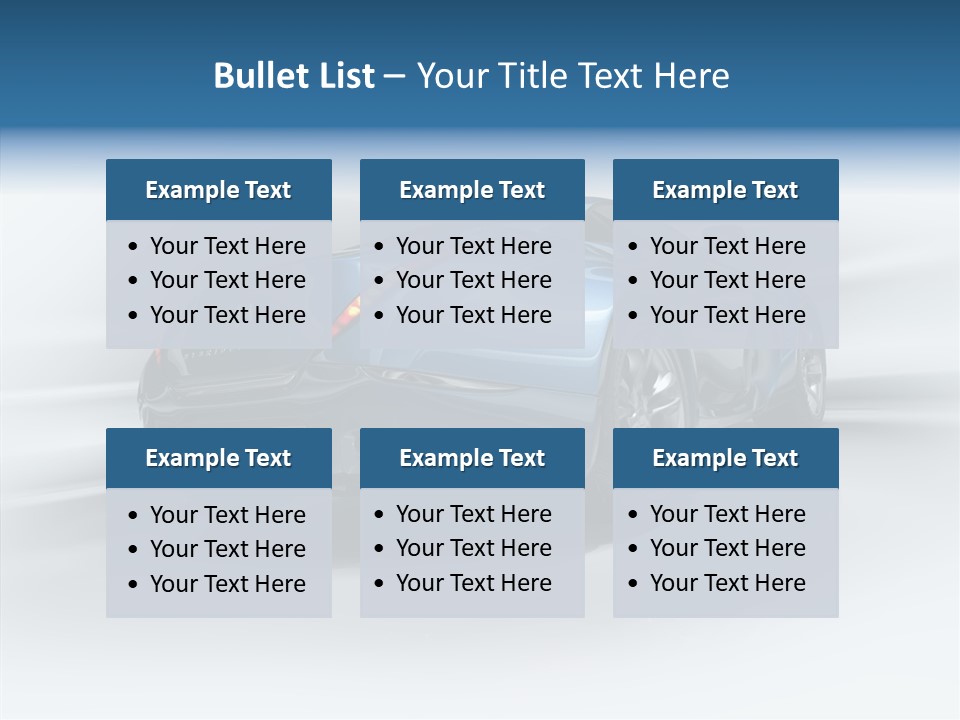 Image Vehicle Road PowerPoint Template
