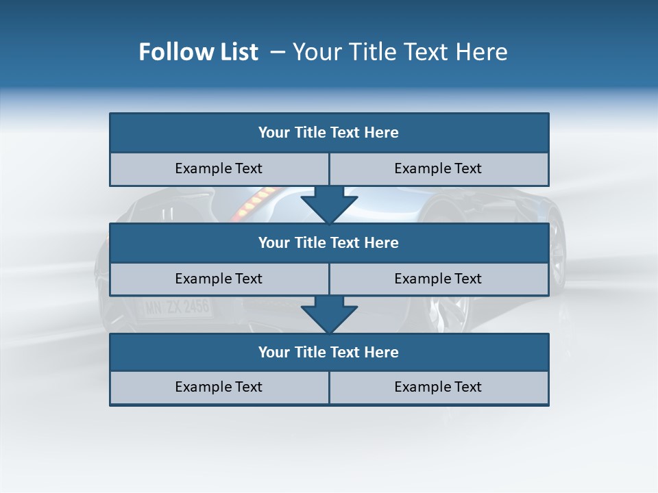 Image Vehicle Road PowerPoint Template
