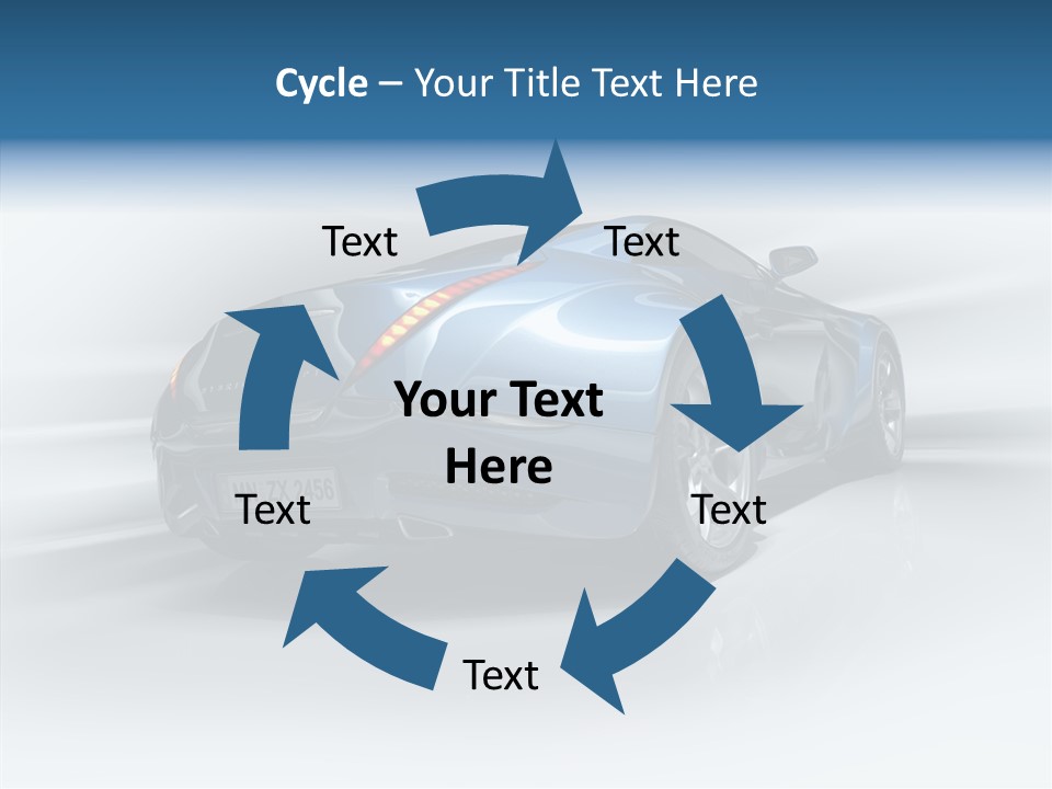 Image Vehicle Road PowerPoint Template