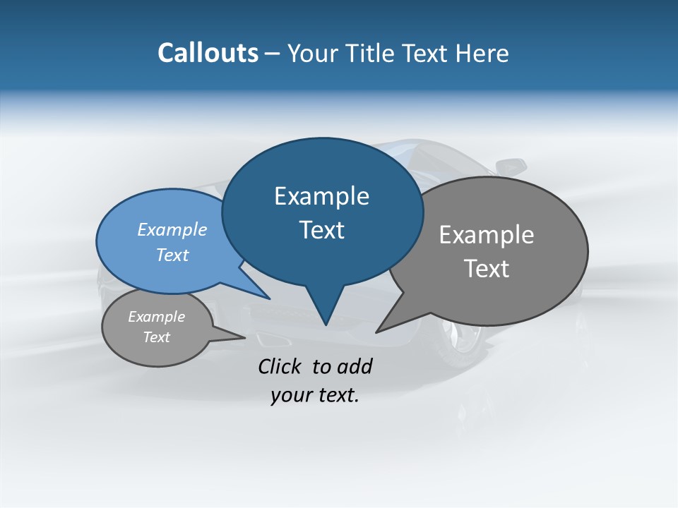 Image Vehicle Road PowerPoint Template