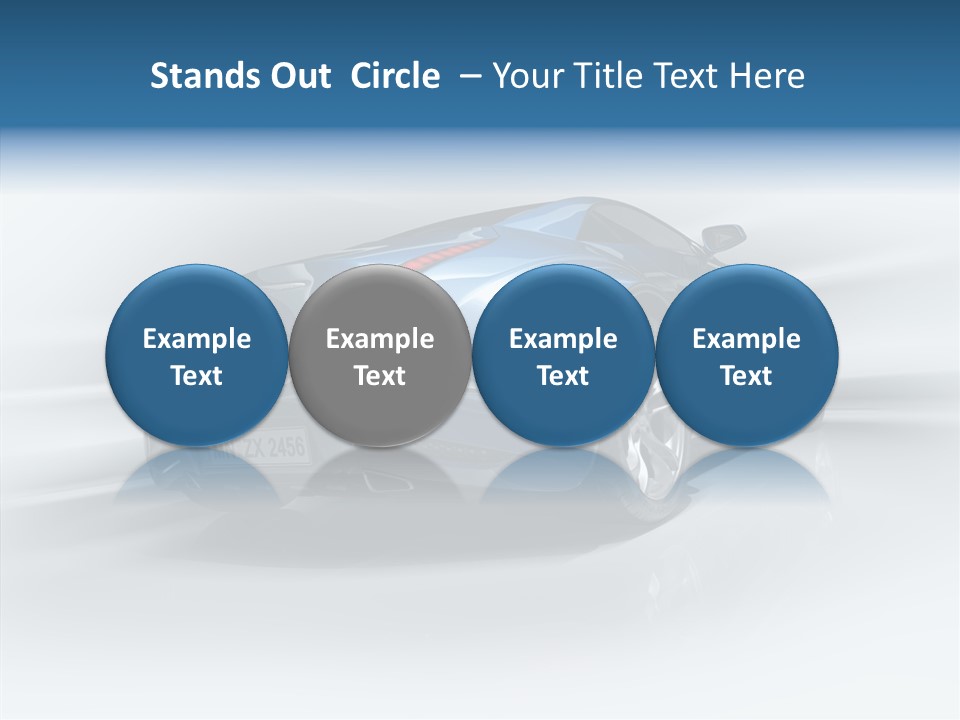 Image Vehicle Road PowerPoint Template