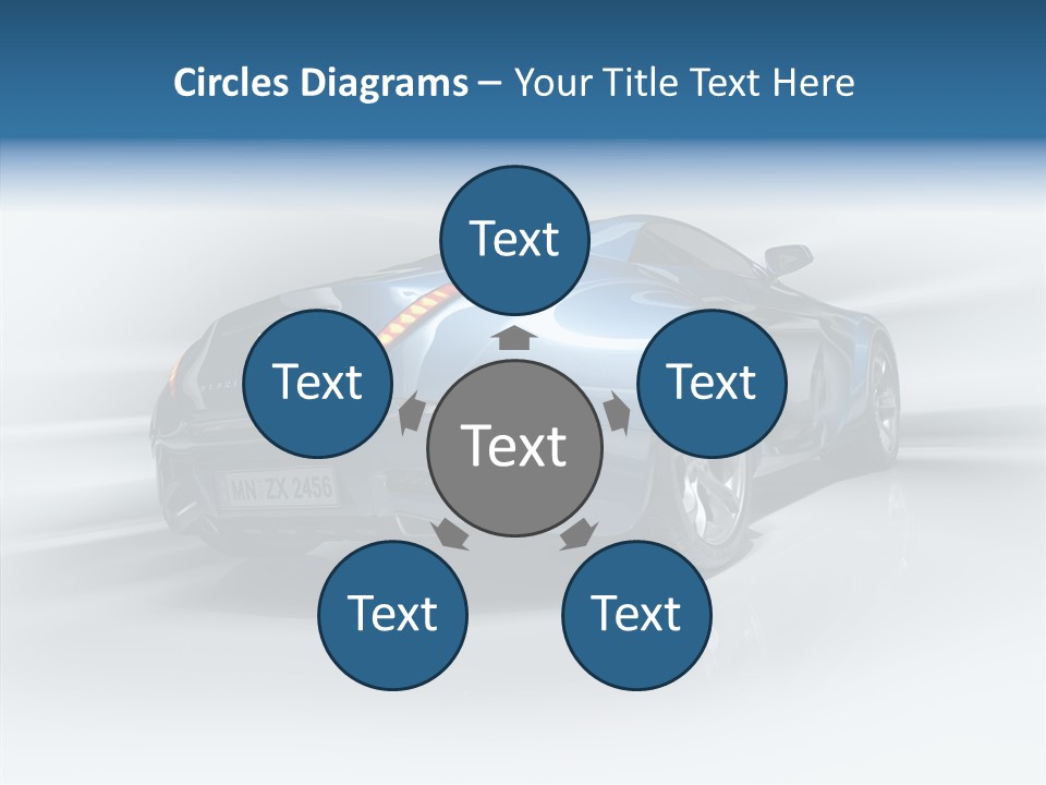 Image Vehicle Road PowerPoint Template