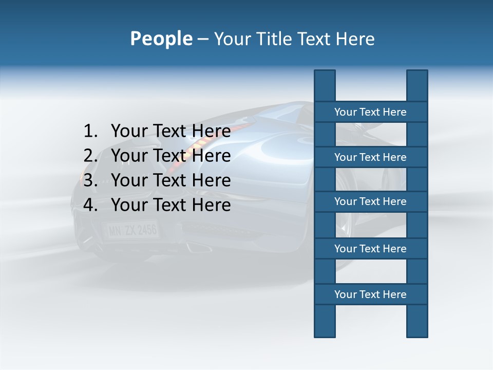 Image Vehicle Road PowerPoint Template