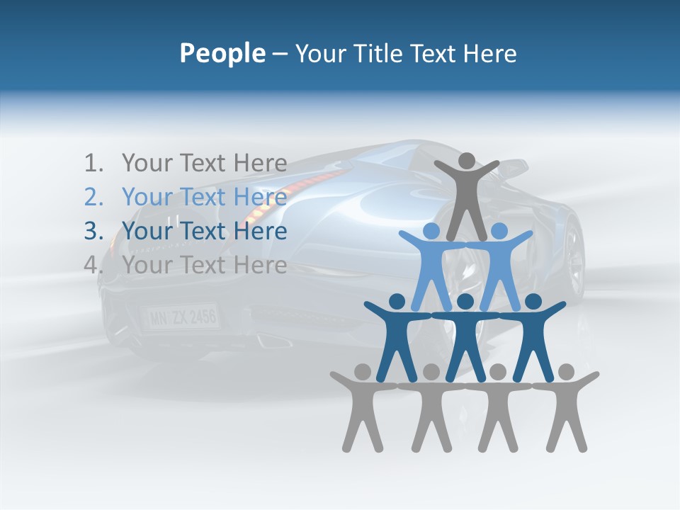 Image Vehicle Road PowerPoint Template