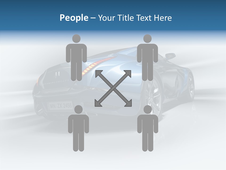 Image Vehicle Road PowerPoint Template