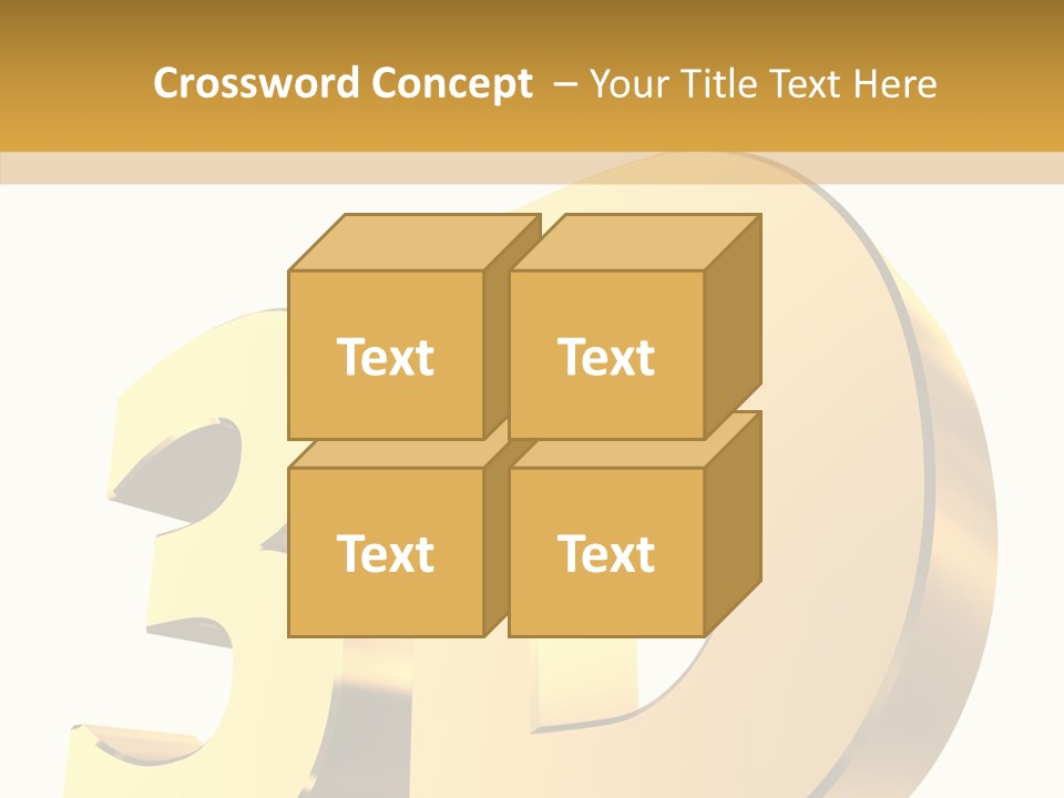 Bold Reflective Rendering PowerPoint Template