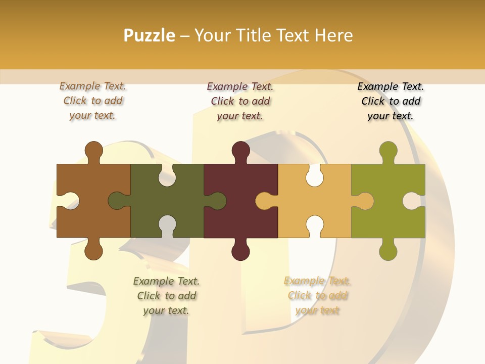 Bold Reflective Rendering PowerPoint Template